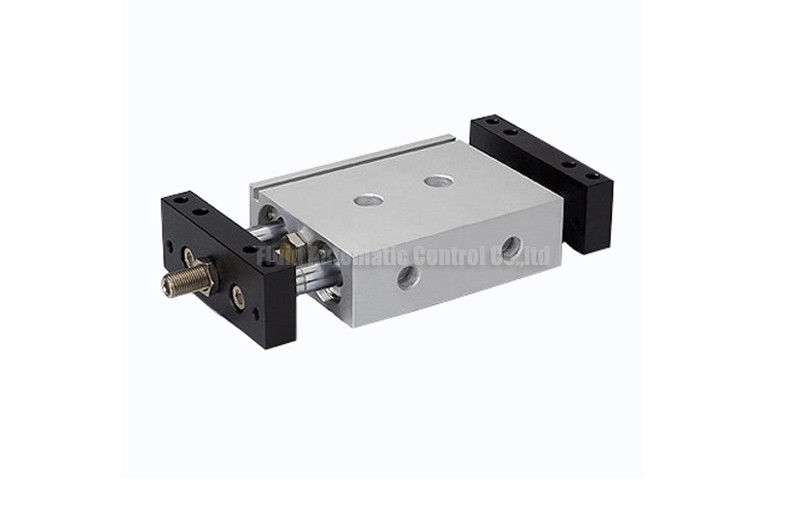 Double Acting Slide Table Pneumatic Air Cylinder With Cushion Shock Absorber